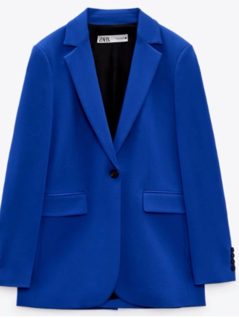 Zara royal blue button blazer